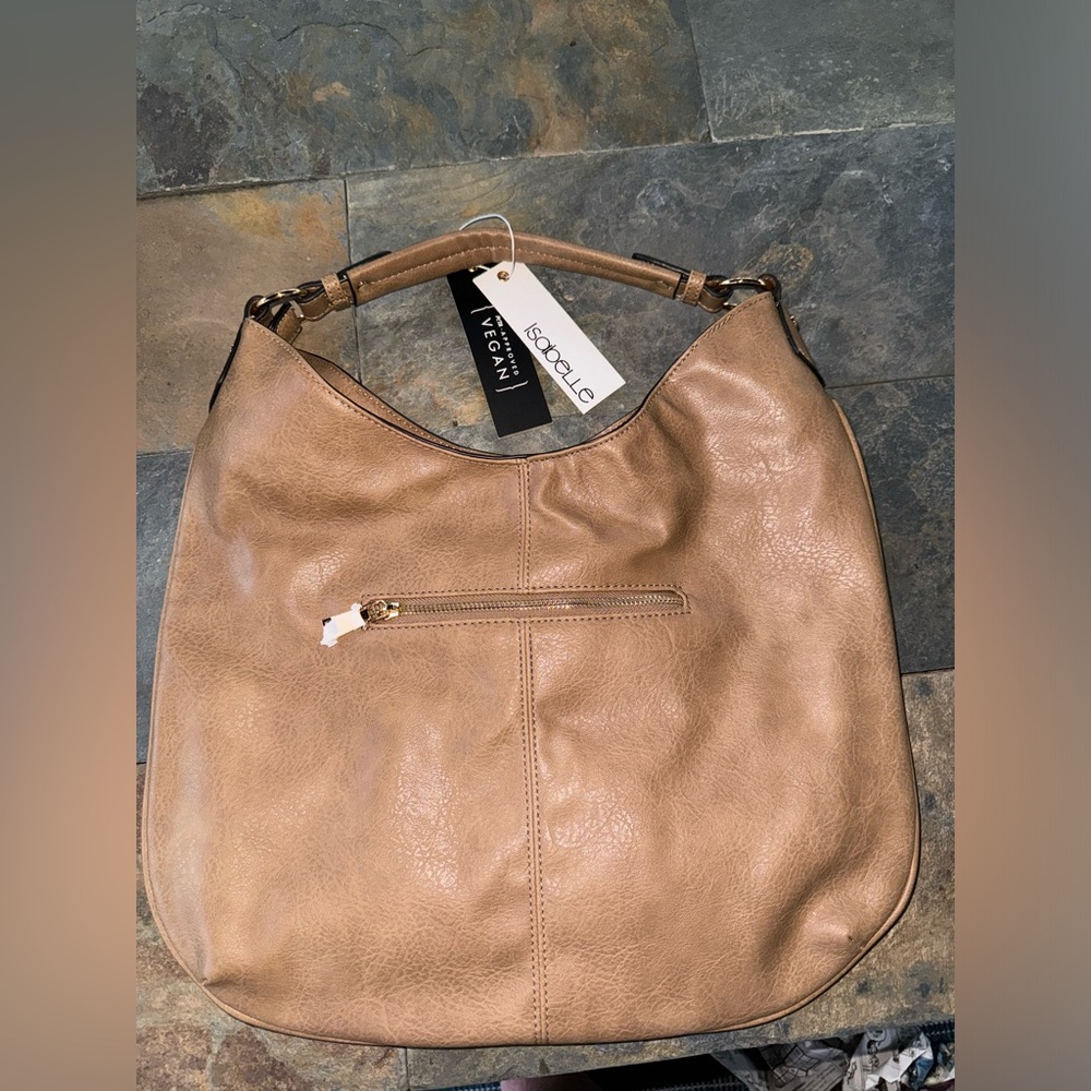 NWT Isabelle Vegan Leather Woven Purse Bag